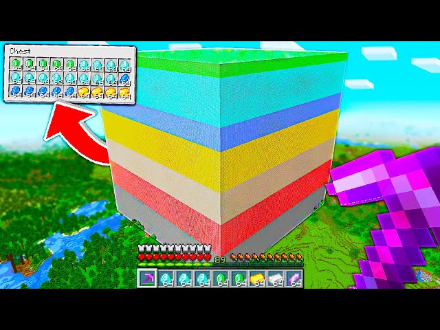 I Mined 50,000 ORES in Hardcore Minecraft!