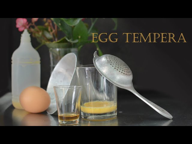 The Best Egg Tempera Recipe for Ιconography! Αγιογραφια