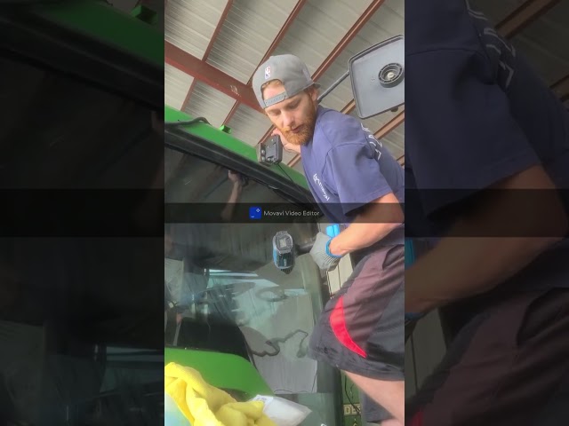 John Deere Tractor Ceramic tint with splice