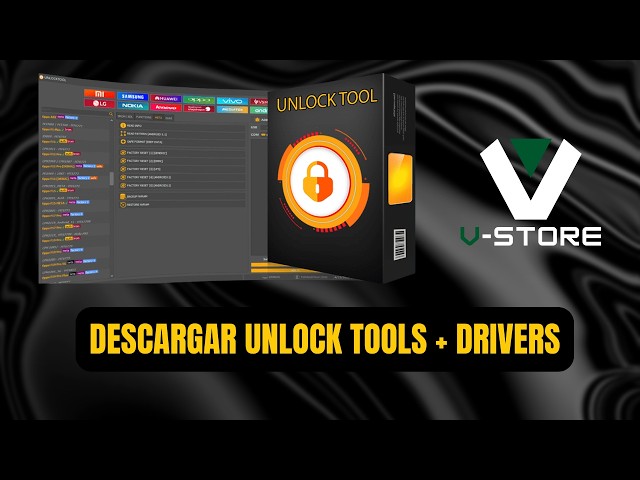 🔥 CÓMO DESCARGAR UNLOCKTOOL OFICIAL Paso a Paso 🚀 [Versión 2026] | V-Store 🟢