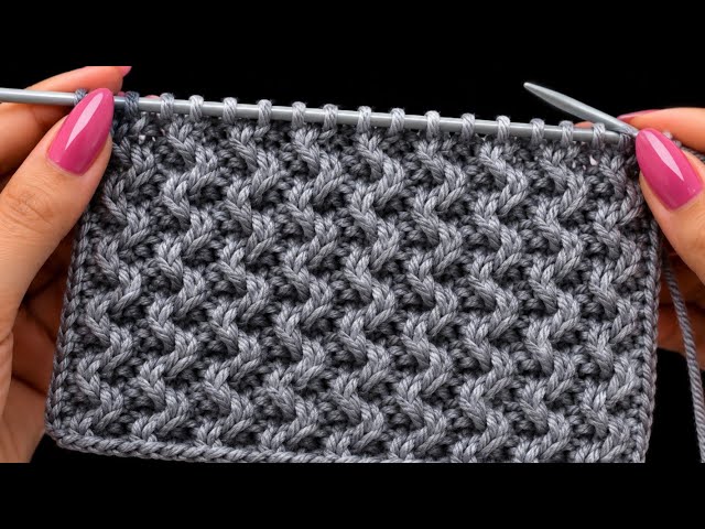 सिर्फ दो सिलाई का डिजाइन। very easy knitting pattern for beginners. Knitting design for Sweater.