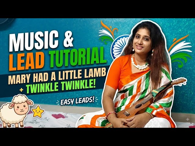 Learn 2 Easy Leads on Ukulele | Easy kid's song | Beginners Tutorial 