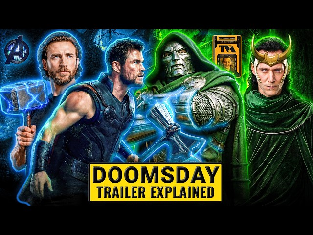 Avengers Doomsday Trailer Breakdown In HINDI | Avengers Doomsday Trailer Explained In HINDI | MCU