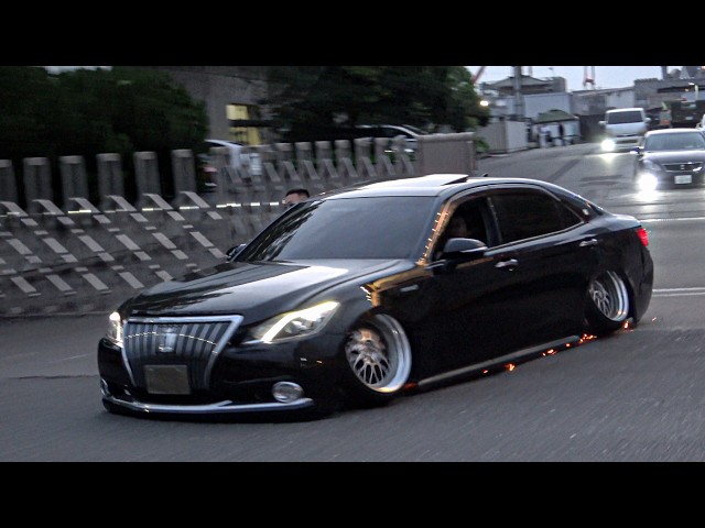 🌈【搬出】火花を散らしながら気合いの搬出をする車高短軍団🔥【DSU杯 2026】