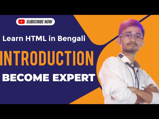 HTML CLASS DAY 1 In bengali