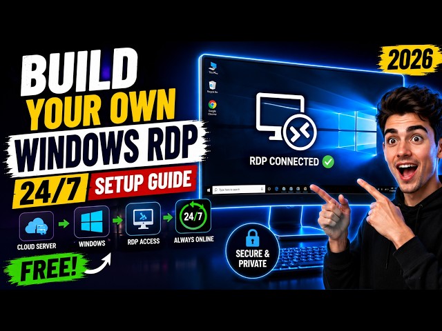 The Best Way to Setup a 24/7 Windows RDP Server in 2026