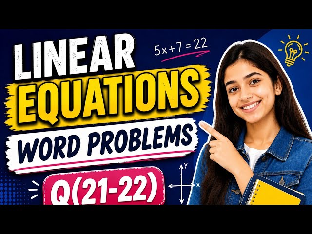 Linear Equations 14G RS Aggarwal 9th Class Word Problems 2026