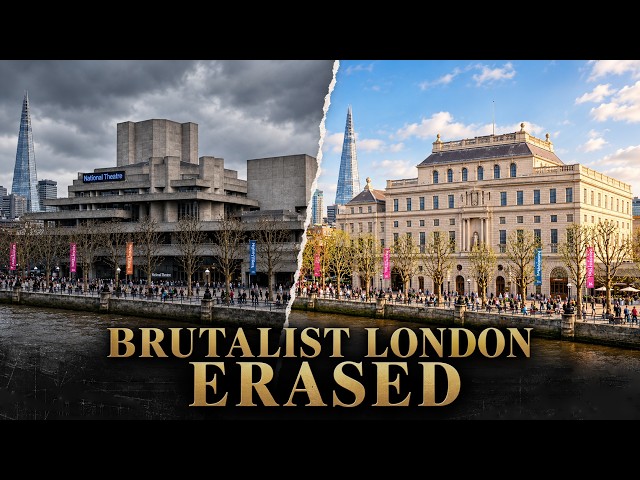 What if London's most hated buildings had never been built? This is Brutalist London erased, part 1