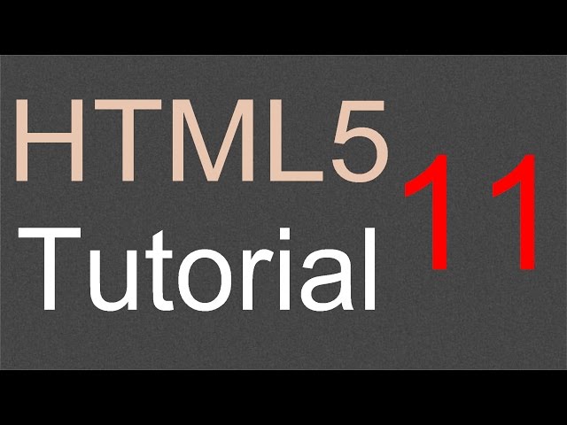 HTML5 Tutorial for Beginners - 11 - Draw a rectangle