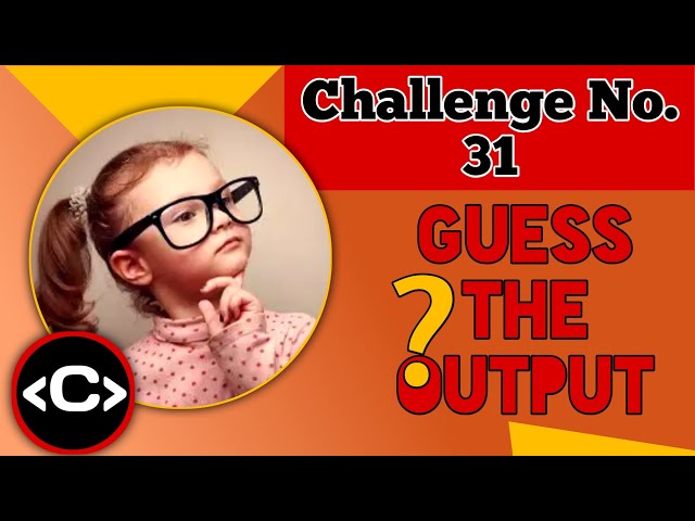 Coding Challenge No. 31 |  C Coding Questions | Nested For Loop | Pattern Questions | Puzzle Coding