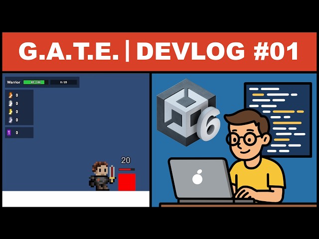 G.A.T.E. Creating My Indie Game in Unity | DevLog #01