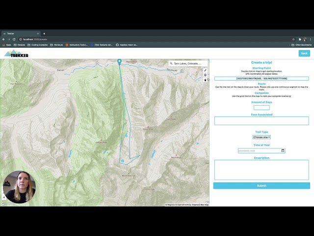 Codeworks - Solo Project - Trekker - Krista
