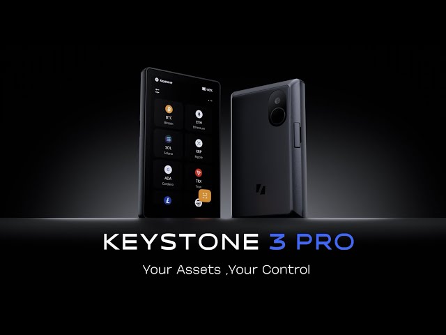 Keystone 3 PRO - The Most Secured Crypto Hardware Wallet & Your Ultimate Digital Asset Protector