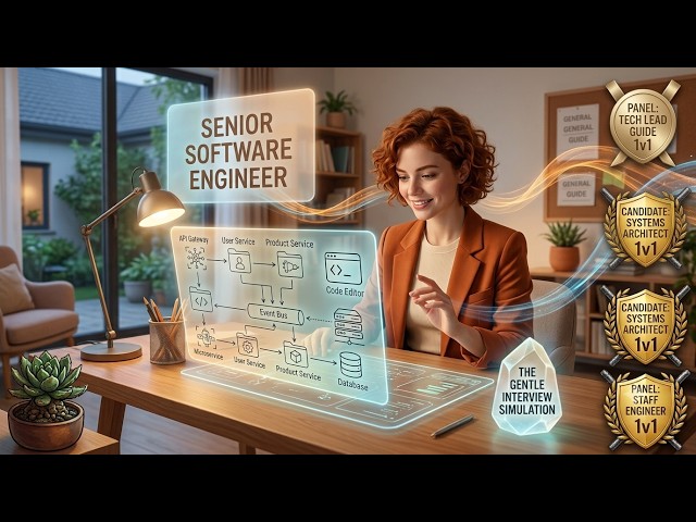 Software Engineer Interview Simulation | Realistic AI Panel Mock Interview(Questions & Answers 2026)