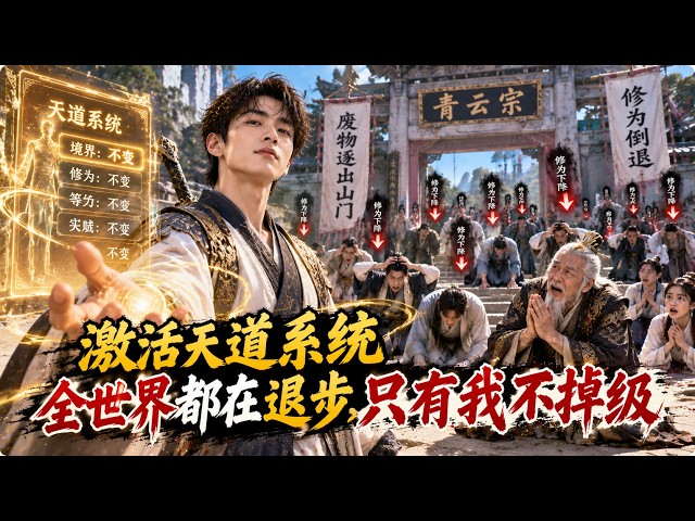 宗門笑我修為倒退把我逐出山門？誰知全世界都在掉級，只有我境界鎖死，最後連宗主都跪著求我回去！