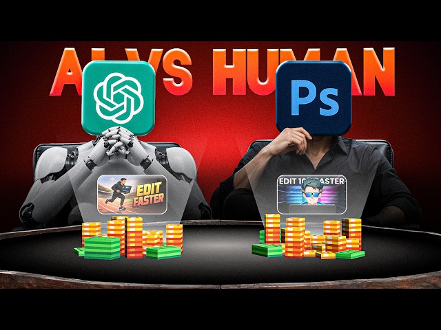 AI vs Human Thumbnail Designer 😱 ₹5000 Challenge | It's Over for Humans?