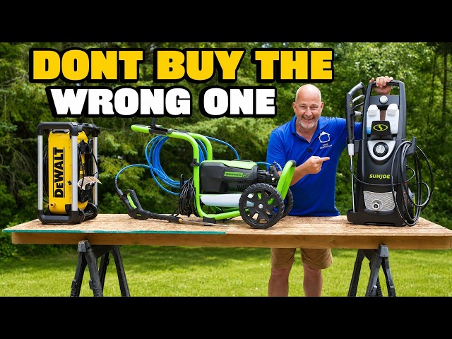 This is the Best Pressure Washer ($ vs. $$$)