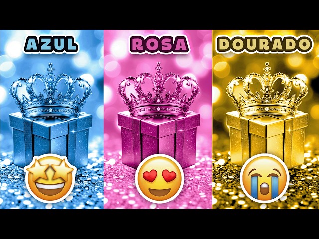 MYSTERY BOX CHALLENGE! 🎁 Choose Between Blue, Pink, or Gold and Test Your Luck! 💙💖💛