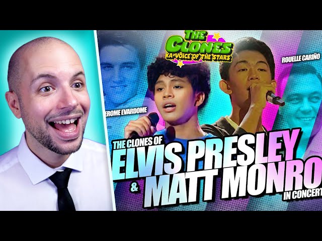 THE CLONES of Elvis Presley & Matt Monroe in The Ultimate CONCERT | FUN REACTION