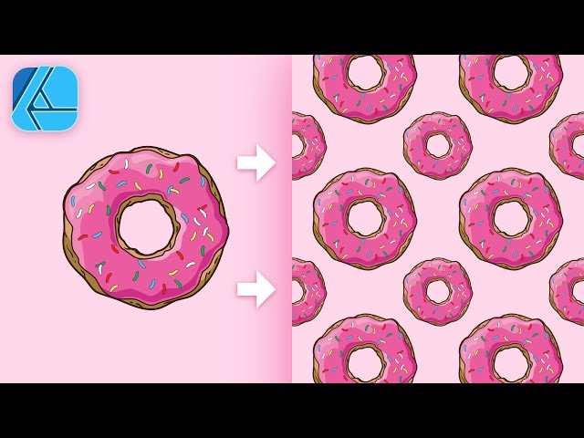 Turn A Single Object Into A Repeat Pattern In Affinity Designer