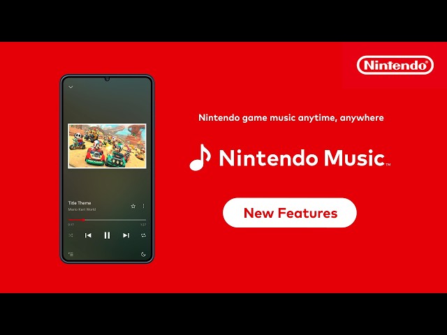 Nintendo Music – New Updates Trailer