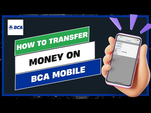 How To Transfer Money on BCA Mobile !