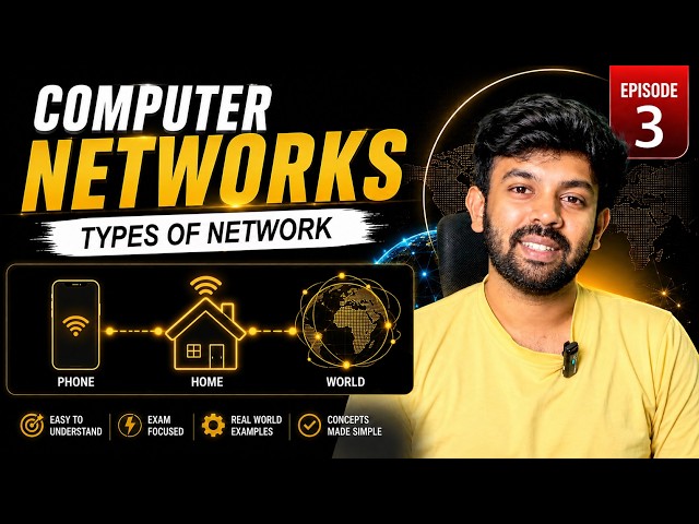 Classification of Networks | Computer Networks - Ep 3 | Tamil | code io - Tamil