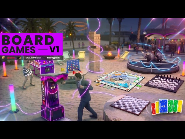 FiveM | Interactable Board Games (13 Game)