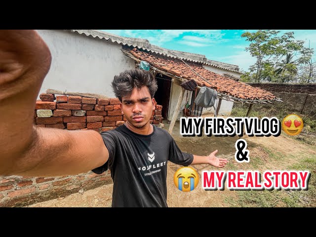 My first vlog 😍 & my real story 😭