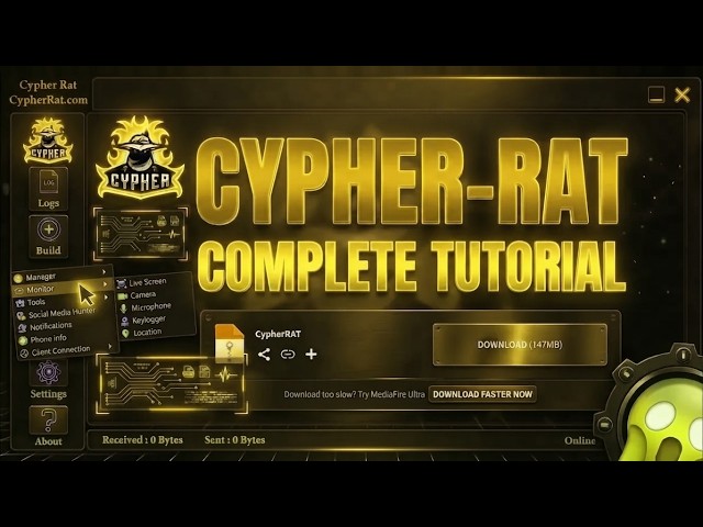 CyberRat Complete Setup   Tutorial   Cypher Rat Full Setup Free   Cypher Rat Setup Full Tutorial