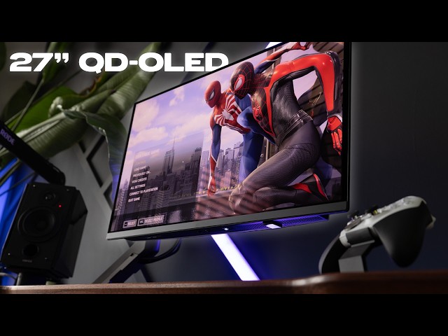 Best Gaming Monitor for RPGS and AAA Titles | BenQ EX271UZ QD-OLED Unboxing Review