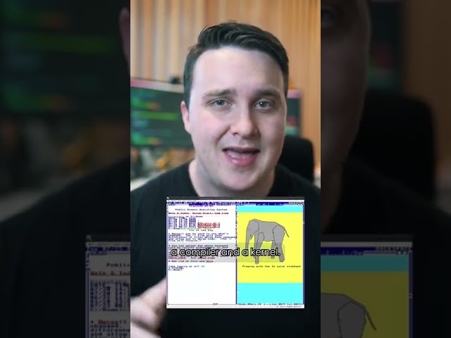 The most INSANE Operating System 👩‍💻 #technology #programming #software #tech
