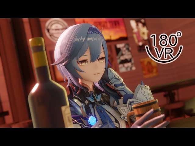 【VR180 Shorts】【Eula Lawrence】I'll remenber this【Genshin Impact MMD】