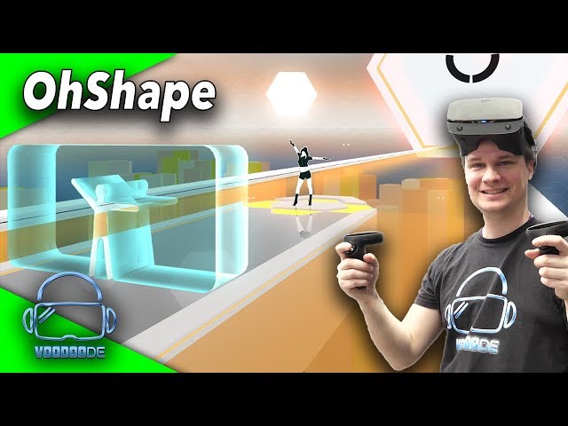 Can we fit through the shapes?! OhShape [Oculus Rift S Gameplay]