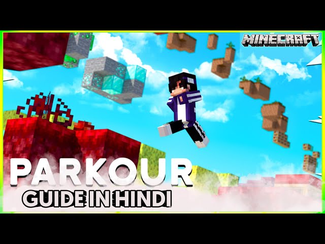 😱  Minecraft Java and Bedrock Parkour Guide for Beginners to Pro in ( Hindi )