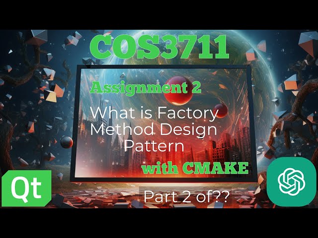 COS3711 - 2023 - Factory Method Design Patterns