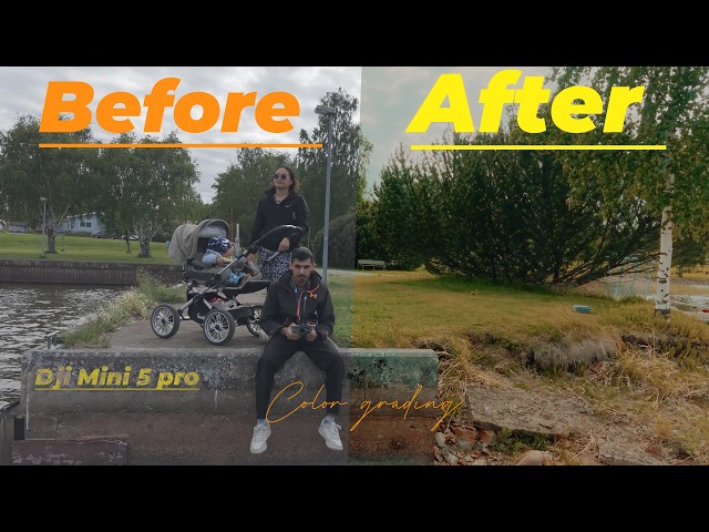 Summer in Finland | DJI Mini 5 Pro Cinematic Footage | Color Grading in DaVinci Resolve 20 Beta 4