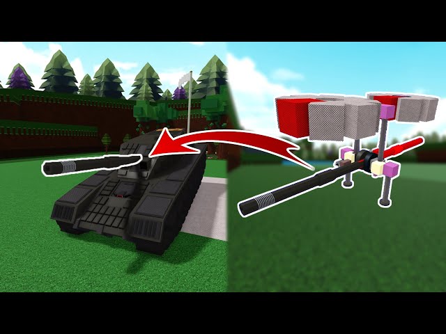 How to make a tank gun stabilizer (BABFT TUTORIAL)