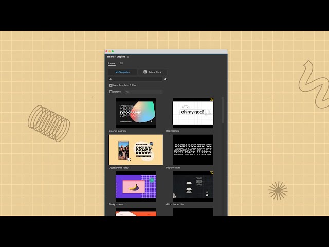 Titles & motion graphics in Premiere Pro • Part 01 • The basics