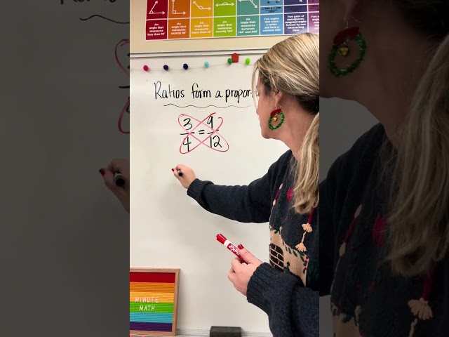 Minute Math: do ratios form a proportion? #mathhelp #tutor #mathsteacher #homeworkhelp