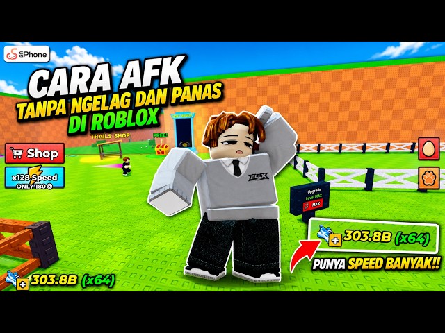 HOW I AFK FARM SPEED FOR HOURS WITHOUT OVERHEATING MY PHONE IN STEAL AN EGG!! 100% WORKS😱🤯