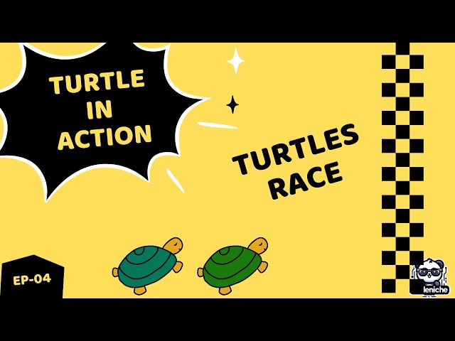 Python Turtle Race 🐢| Episode-4