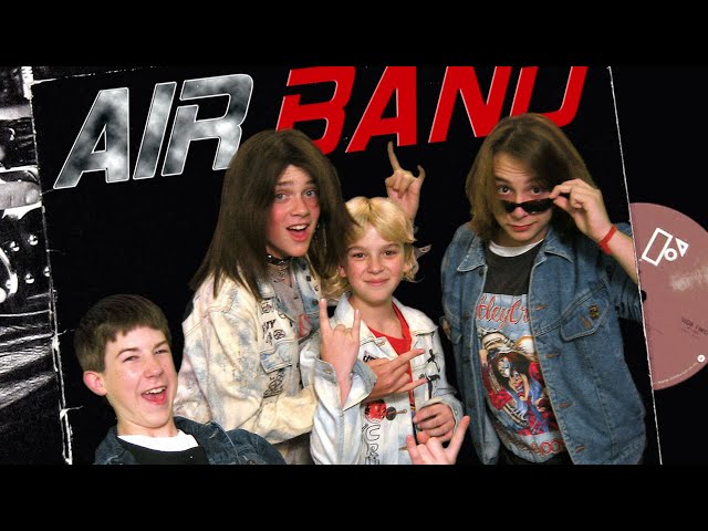 AIR BAND The Movie | 80's Metalhead Teens at a roller skating rink.