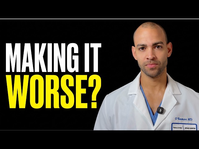 What NOT to Do if You Have Lumbar Spinal Stenosis