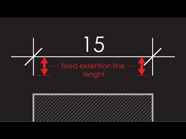 Seting Up the Dimension Style (DIMSTY) in AutoCAD Tutorial