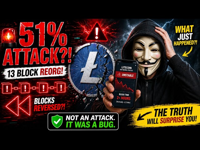 Litecoin Just Got 51% Attacked?! 13 Block Reorg SHOCKS Everyone!!!
