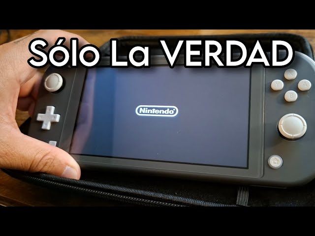The Nintendo Switch LITE and the real reason to buy it WITHOUT REGRETS (My Experience) 🤔