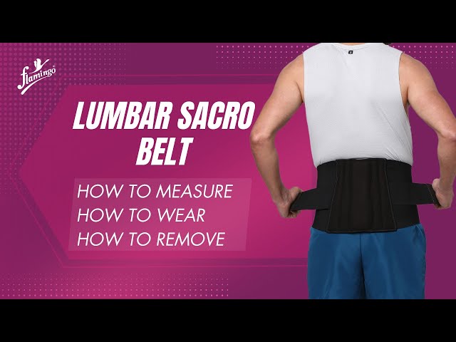 Lumbar Sacro Belt (L. S. Belt) | Flamingo | How to wear