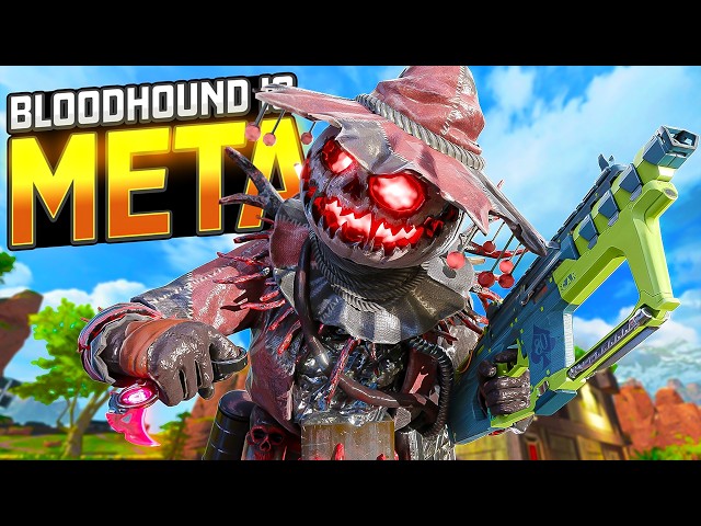 Bloodhound is so META in Apex Legends (27 KILLS)