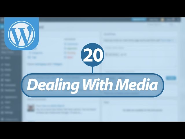 Mastering WordPress in Arabic #20 - Media and How to Attach Images